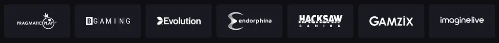 Fortune Play Casino page featuring online game providers and software studios.